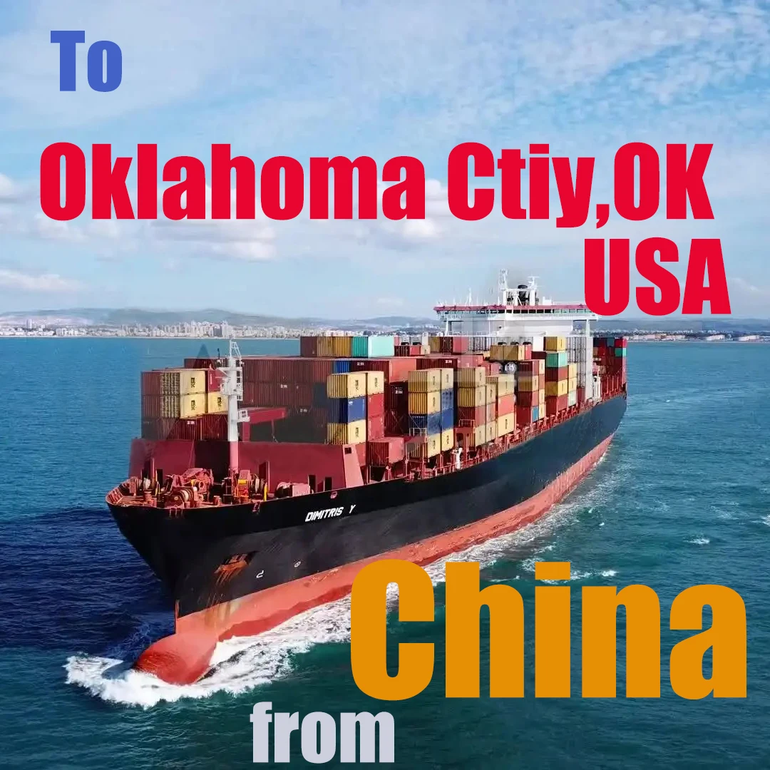 DDU DDP service sea lcl cargo ships from China to Oklahoma Ctiy,OK USA