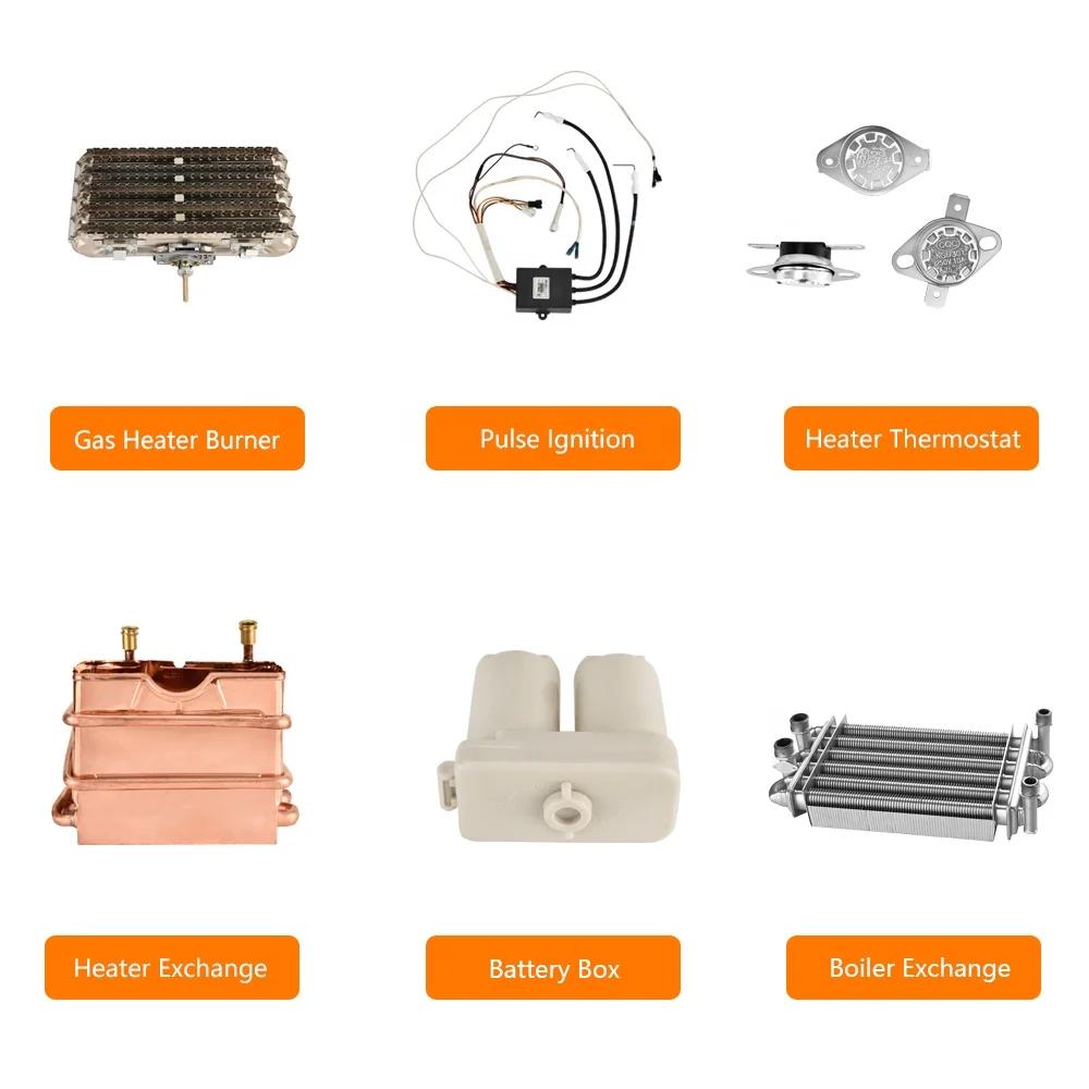 Gas wall-hung boiler parts/wall boiler heat exchanger/Gas water heater heat exchanger