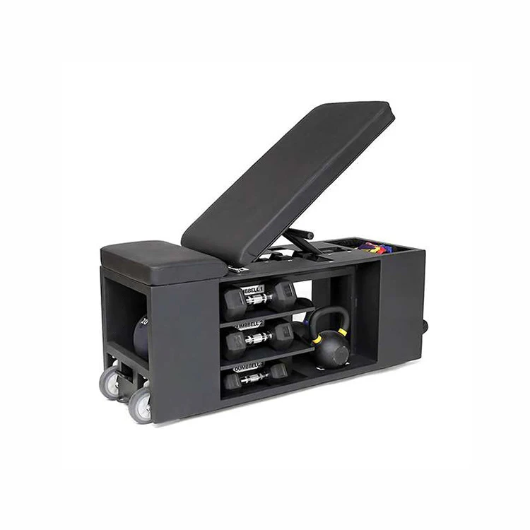 Поднимающаяся Регулируемая весовая скамья наклонная гантели оборудование для тренажерного зала студийная Фитнес-скамья Hiit