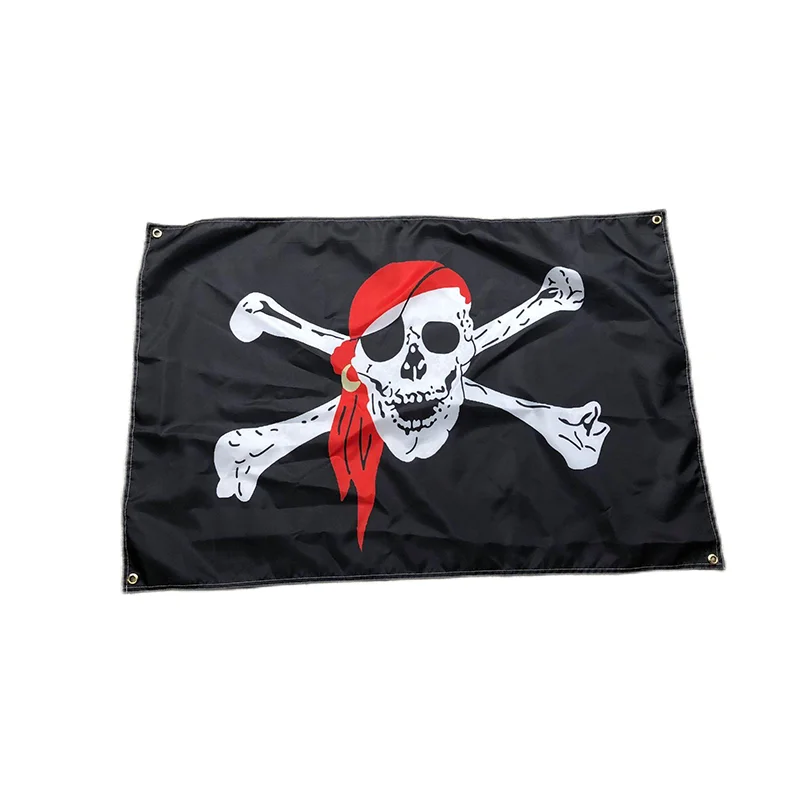 Customer Design, Thermal Transfer Print 100% Poly Luffy Banner Anime Flag