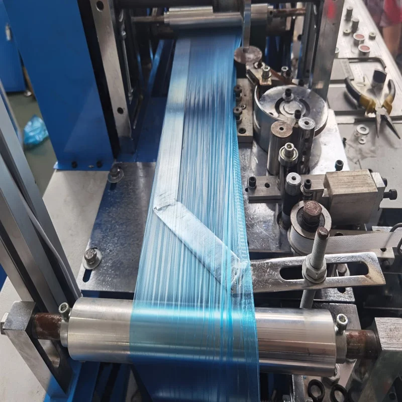 
china manufacturer high quality automatic pe shoe cover making machine for disposable use hot sale 