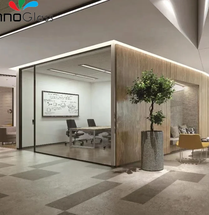 INNOGLASS Ultra Clear Switchable Electrically Controlled Glass Smart Glass Self-Adhesive Pdlc Smart Film