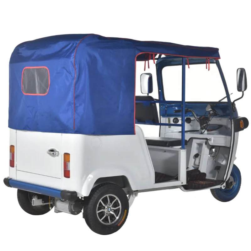 Chinese Suppliers Wholesale Three Wheel Tricycle Bajaj E auto rickshaw Adult Tuk Tuk Moto Taxi Electric Trike For Passenger