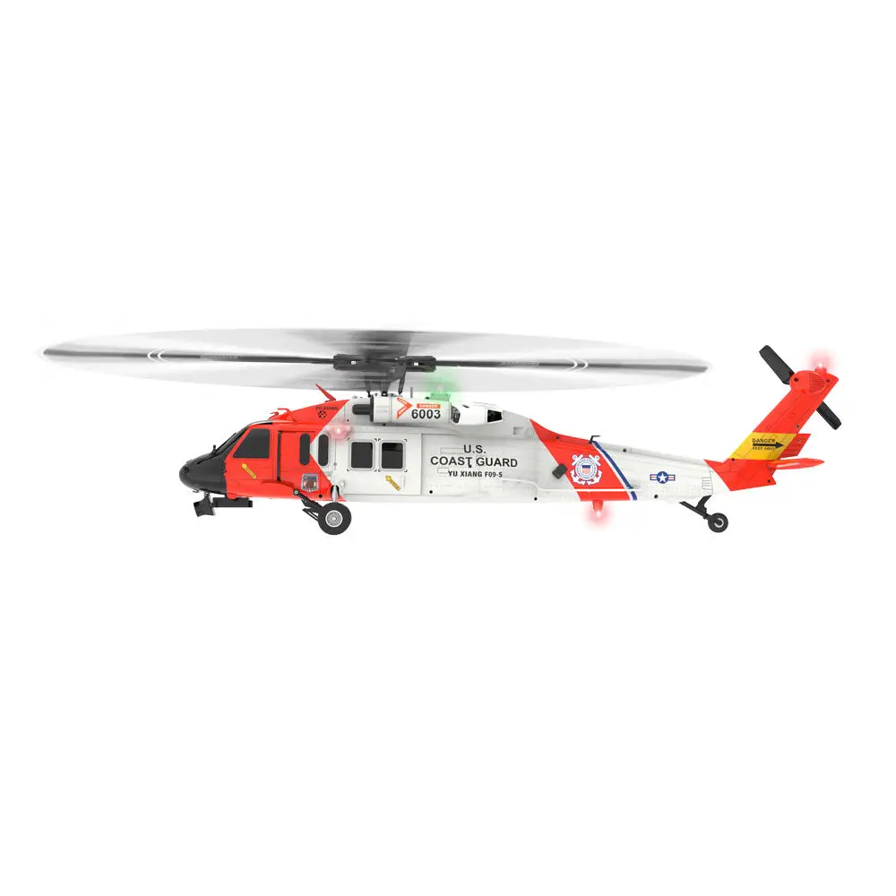 F09S 2.4G HD Camera RC Helicopter One Key Return Positioning 5.8G Dual Brushless Motor FPV Remote Control Helicopter Model