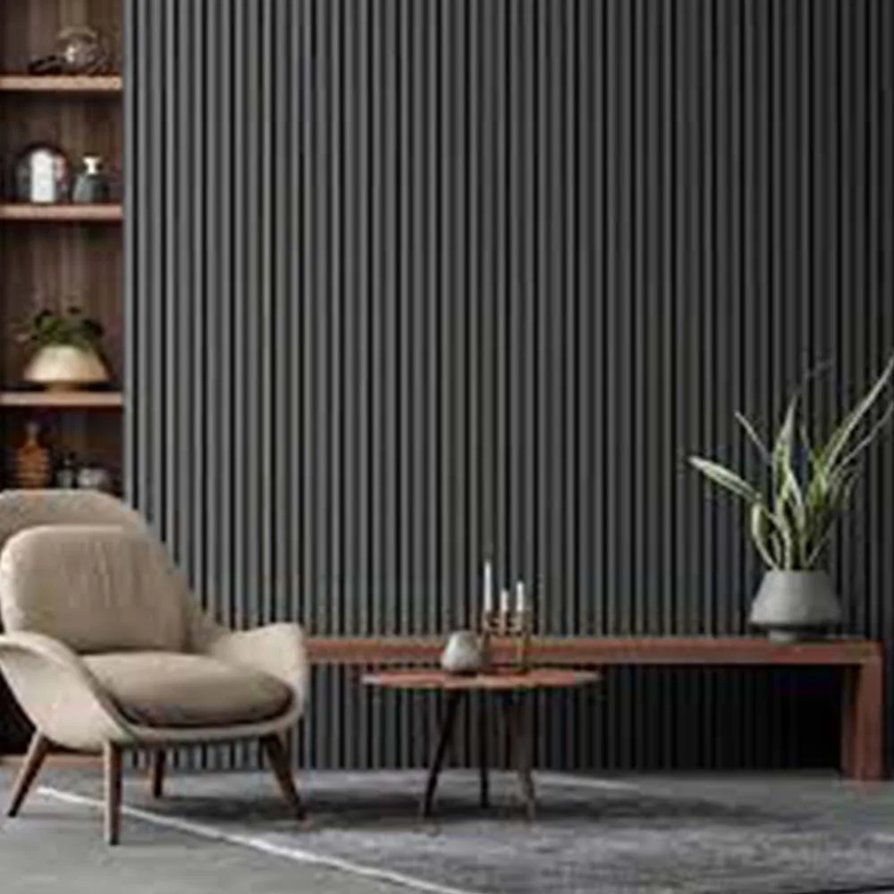 2440*600*22mm light grey walnut oak sound proof wall panels acoustic for indoor