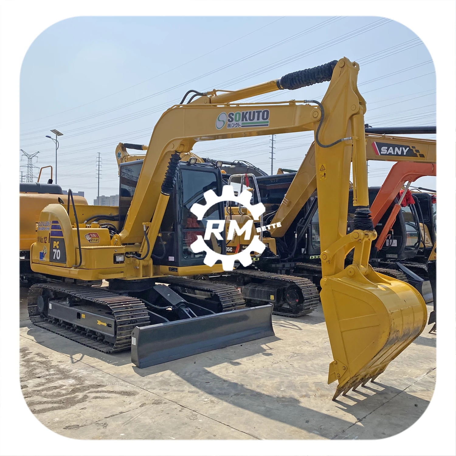 Экскаваторы Komatsu используемые в Японии pc70 хорошее качество низкая цена подержанные komatsu pc70-8 pc56 pc78 для продажи