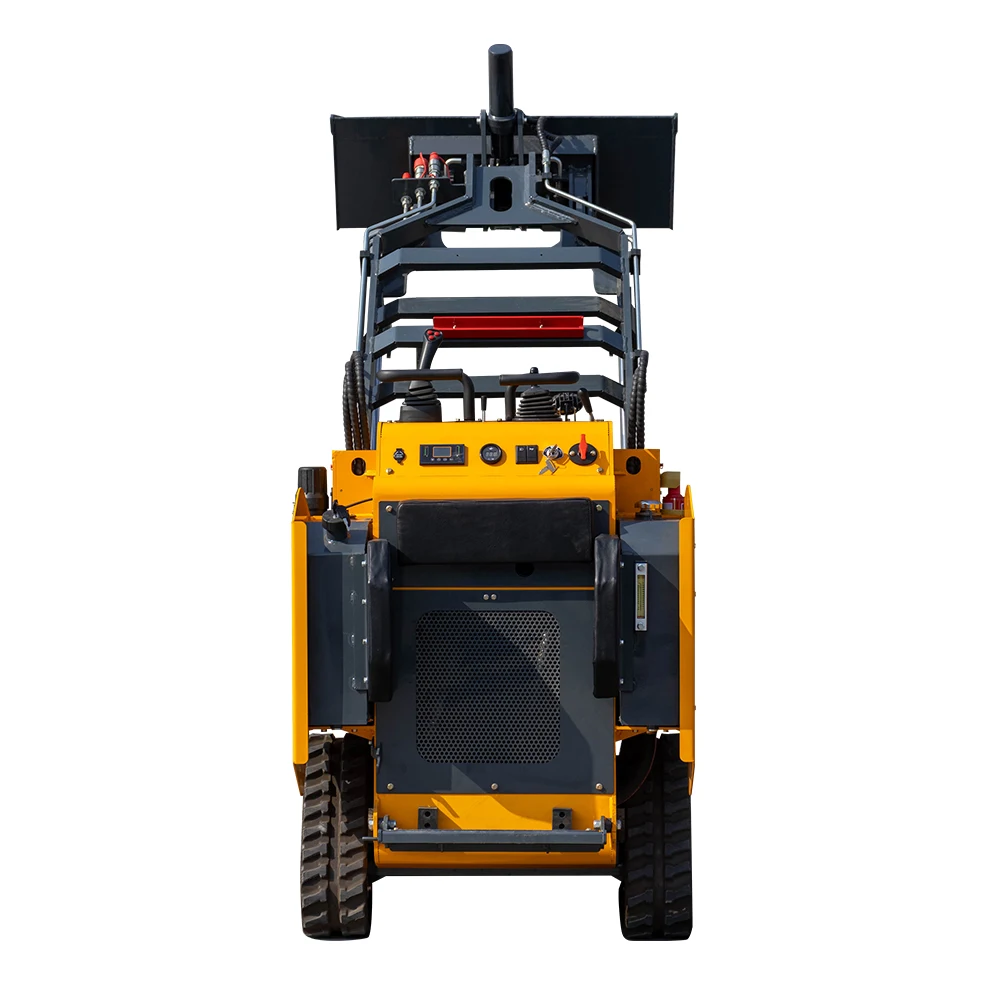 Diesel Engine Tracked Mini Skid Steer Loader with D1105 engine 530KG capacity