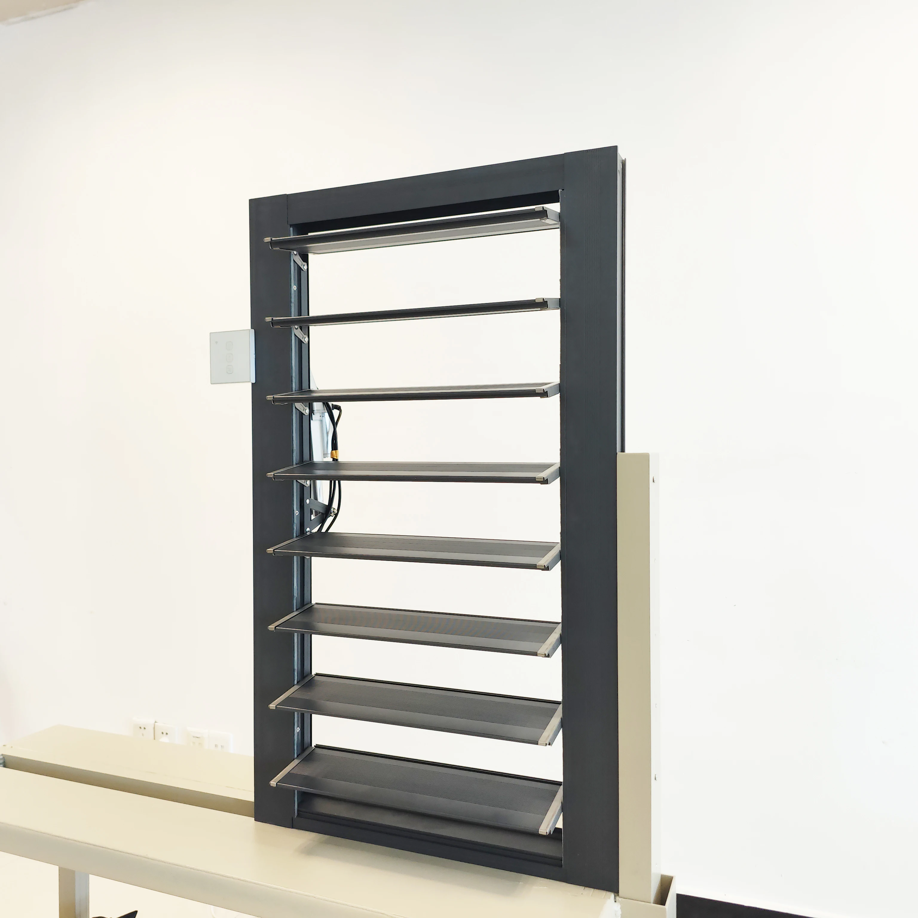 Bieye Window Top Design Quality Aluminium Louvers Window and Shutter Windows