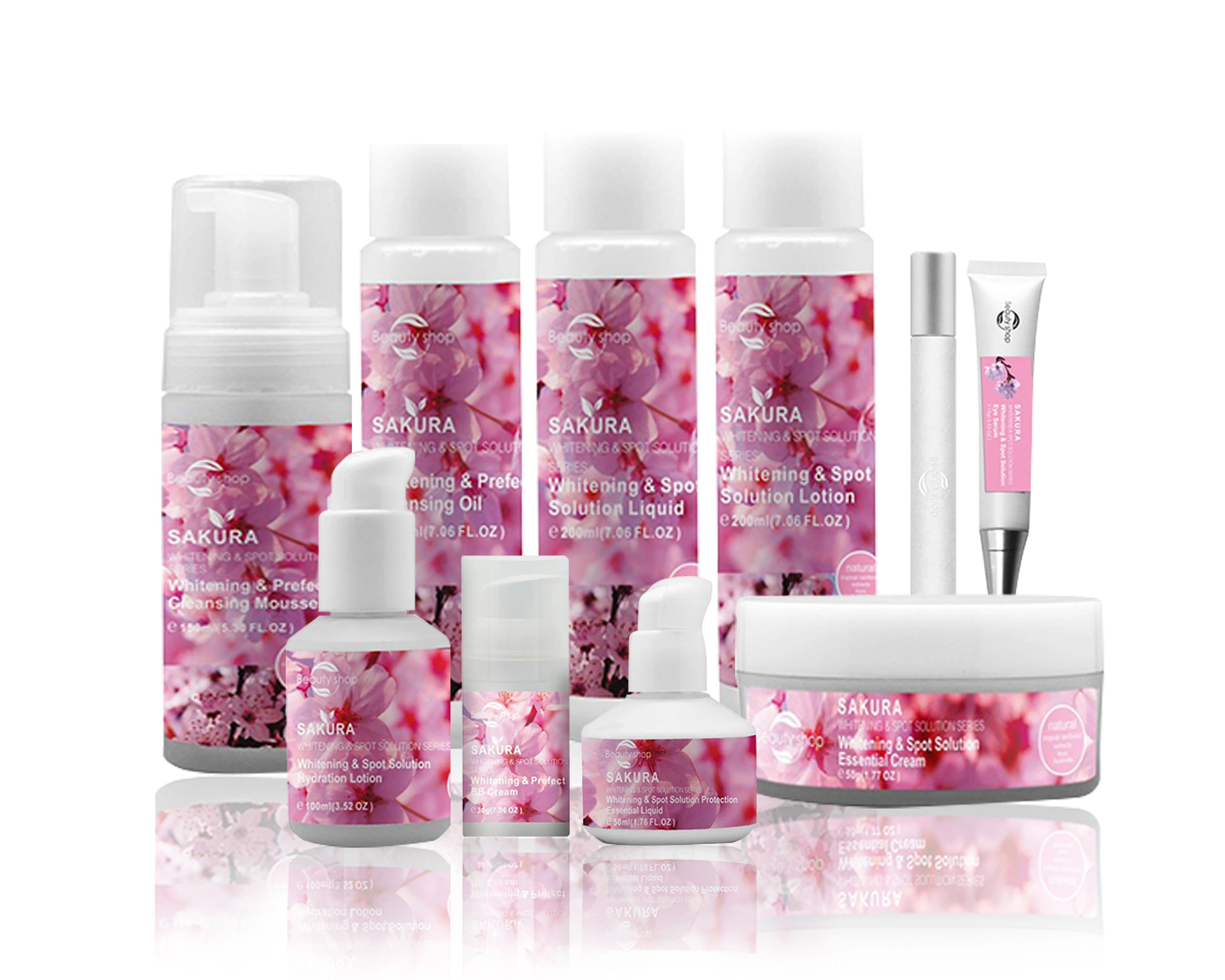 Hot Sale Sakura Superior Whitening Hydrating Removal Dark Spot Removing Cream Face And Body Cream Lotion (old2)