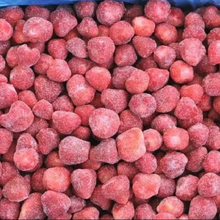 Wholesale China frozen strawberries Hongyan AM13 sweet charlie Honey price for IQF  frozen strawberries