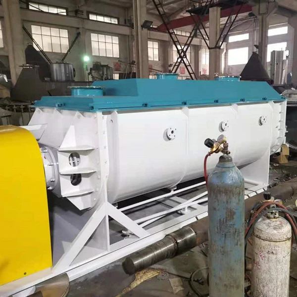 Environmental protection sewage sludge dryer machine steam heating sludge paddle dryer