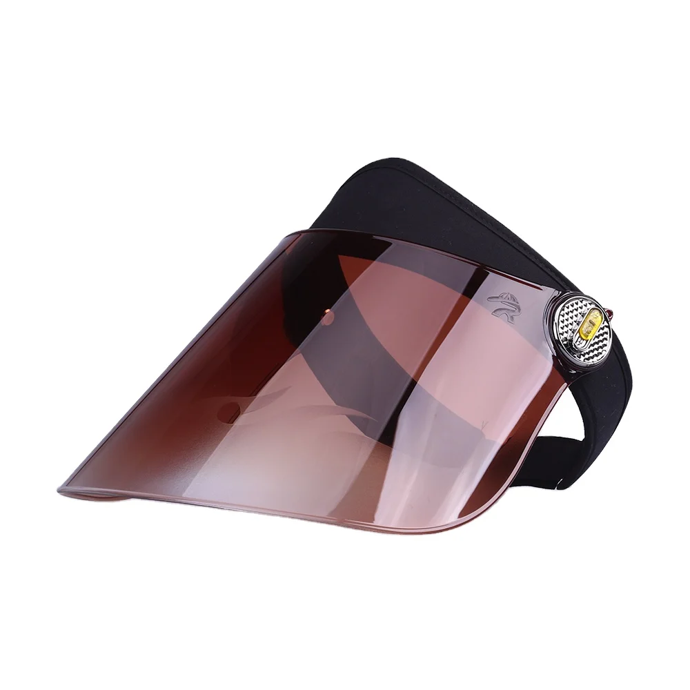 Wholesale High quality plastic cotton sun visor hat summer sports visor caps