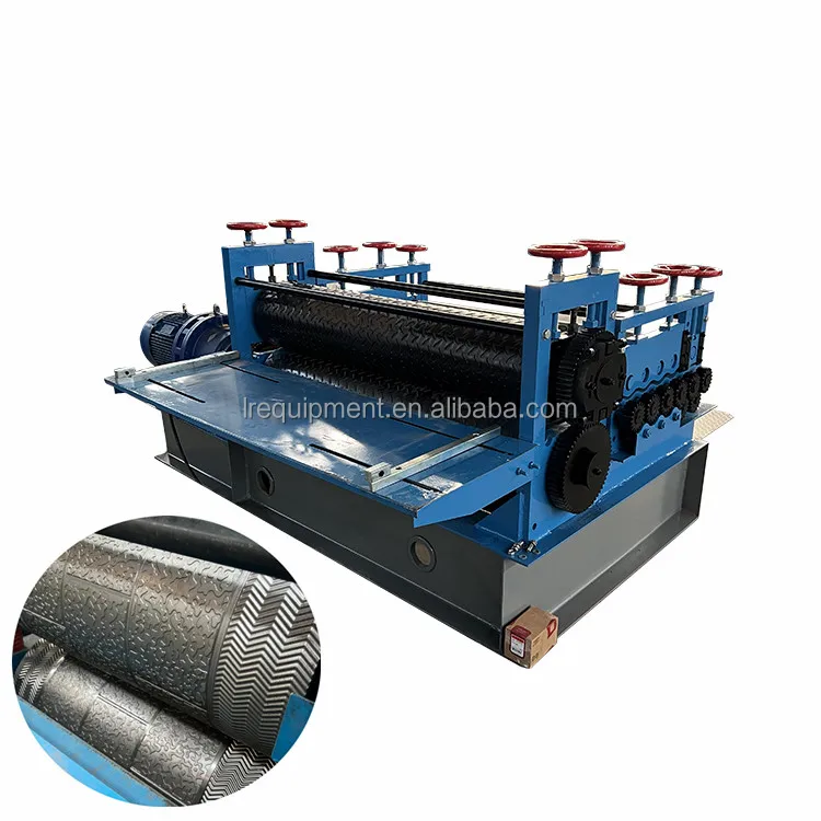 Automatic Metal Chequer Plate Embossing Press Machine for Decorative Metal Sheet