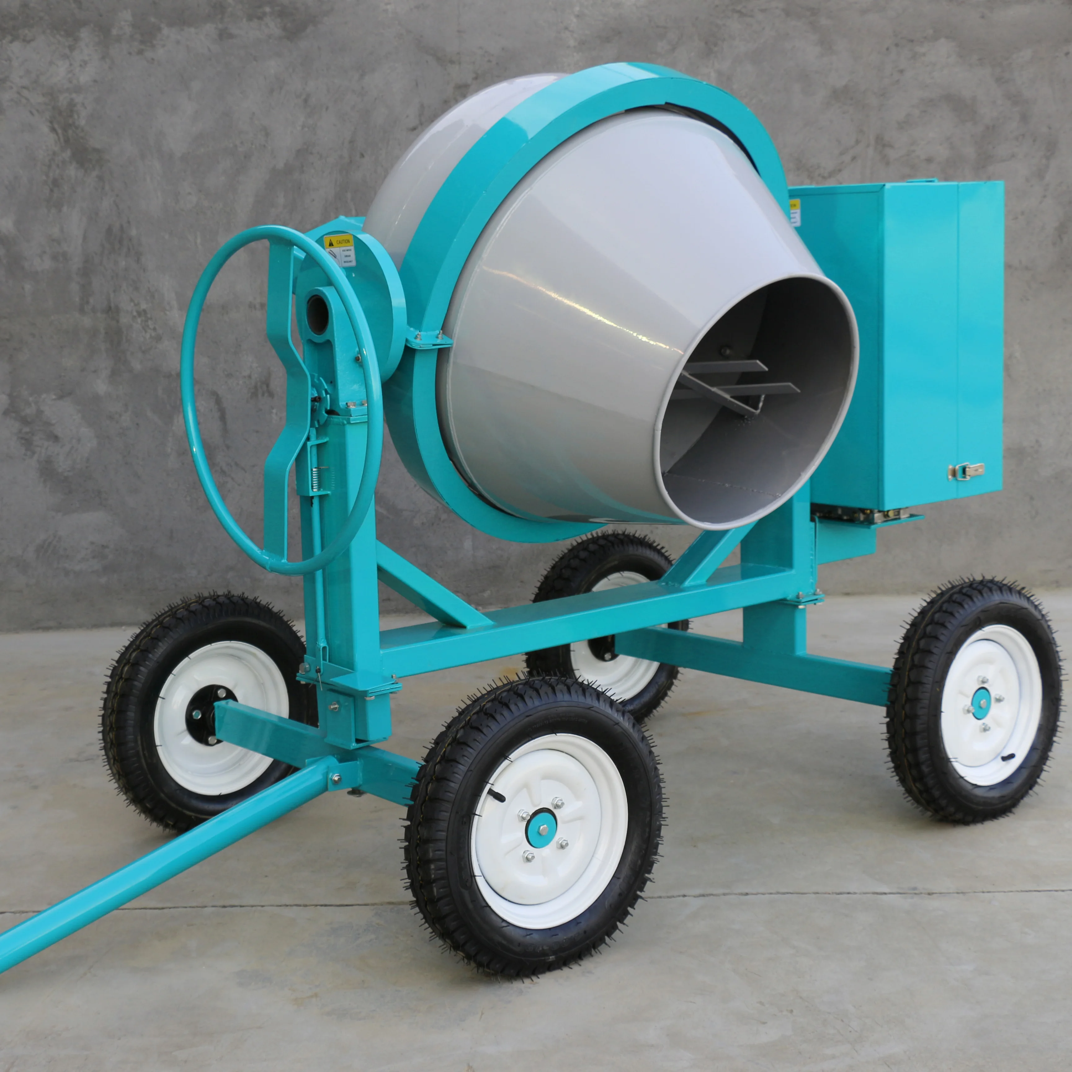 China Factory Portable Diesel Small Concrete Mixer / 400L 350L 500L Diesel Engine Concrete Mixer Machine with Pump