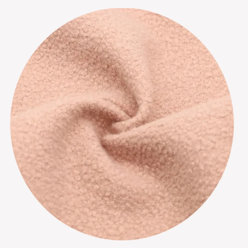 High Quality 100%Polyester 360GSM Anti-Pill Knitted Polar Fleece Fabric With Double Brushed Fabric For Women Coat