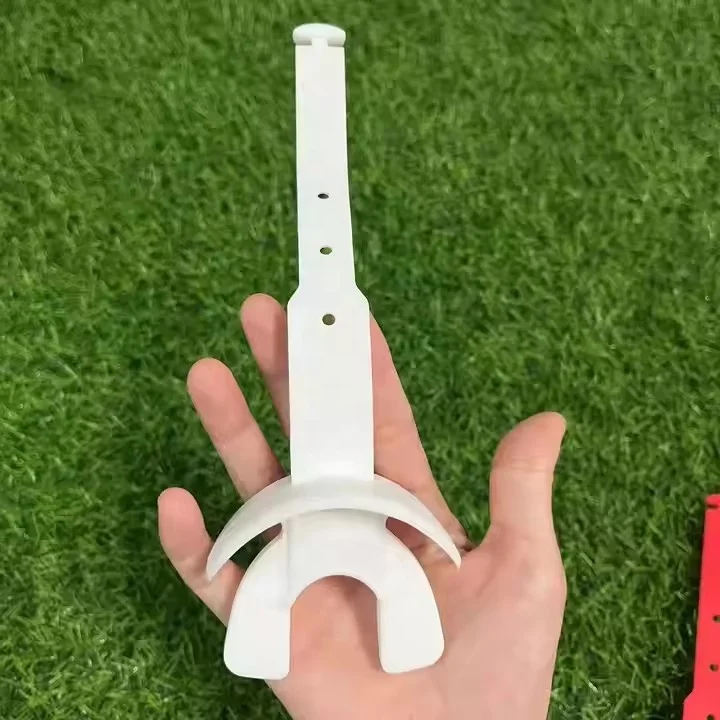 Top 1teeth protect lip protection helmet strap football rubber double mouth guard