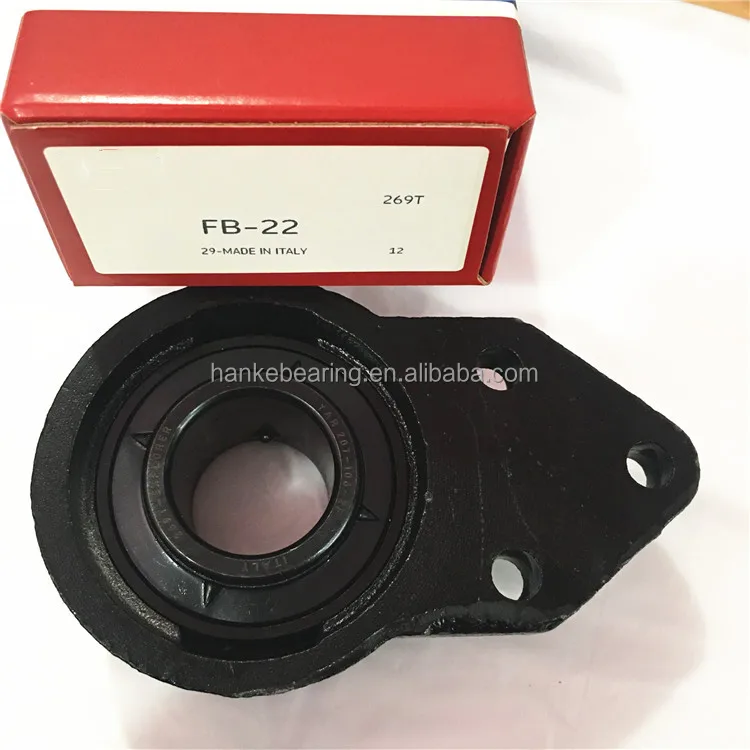 Good Quality 1.375' Diameter Three Bolt Flange Bearing FB22 Housing Bearing
