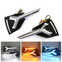 KEEN New Daytime Running Light for Geely Pro Azkarra Boyue Proton X70 2018-2021 led DRL Front Driving Fog lamp Head Lamp