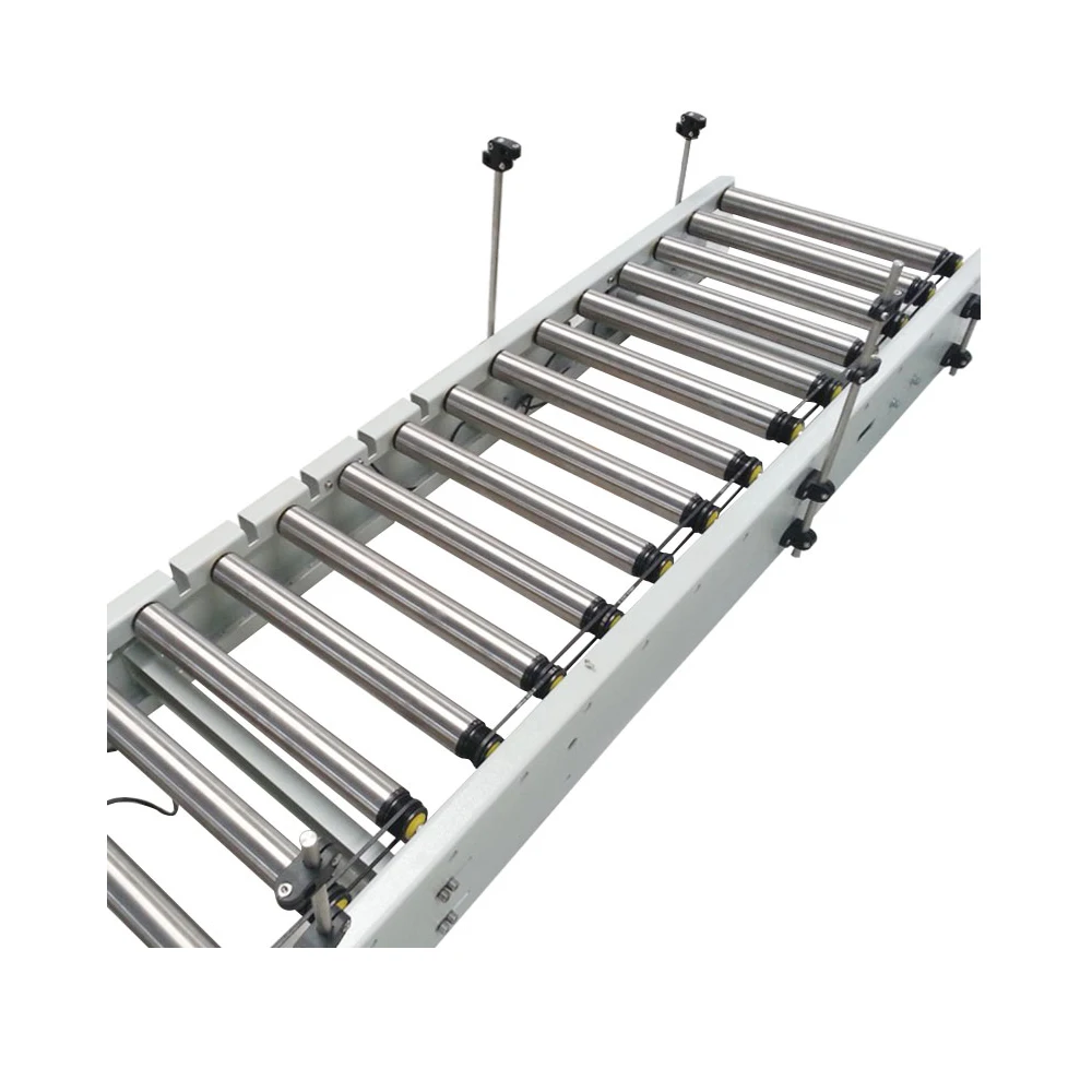 Carton Pusher By Industrial Roller Conveyors/Gravity Roller Conveyor