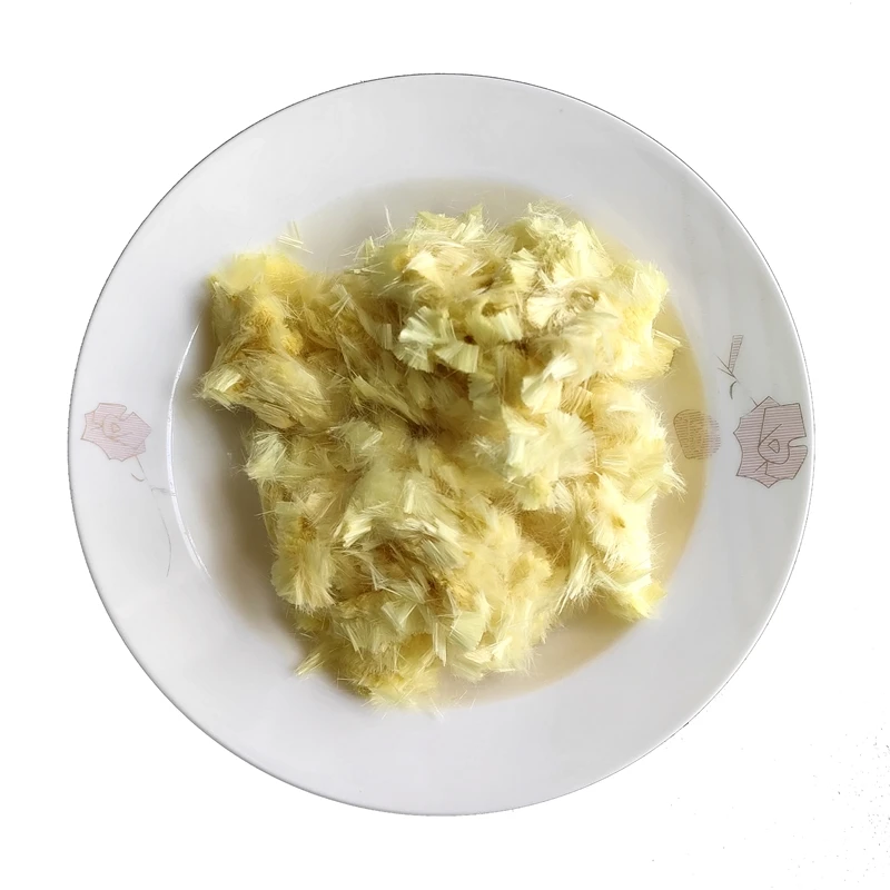 1.5mm 2mm 3-24mm Chopped Aramid fiber 1414 Heat resistance staple aramid flock