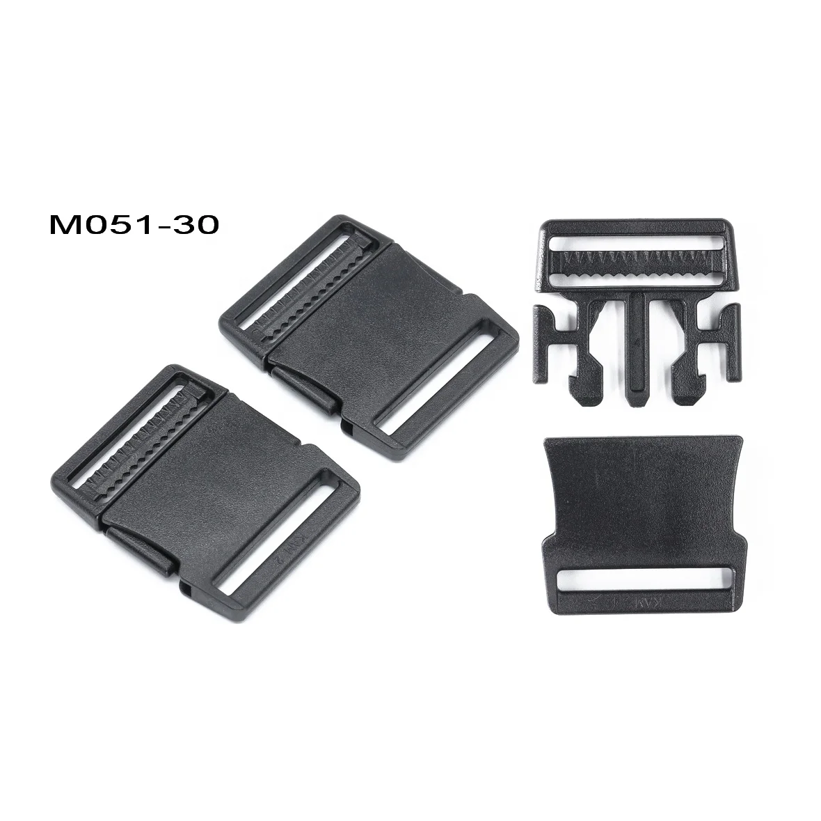 Quick Side Release Plastic Buckle Clip 1Inch Wide Nylon Strap Webbing Belt Buckle Heavy Duty Dual Adjust Clip Buckles