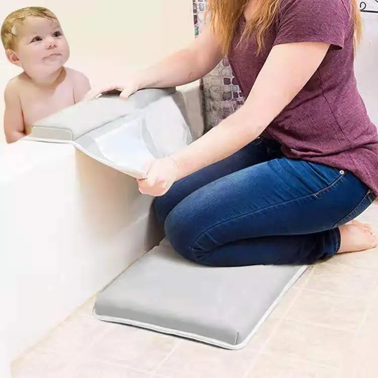 
2021 Hot sale baby bath kneeler and elbow rests mat bathtub kneeling mat 