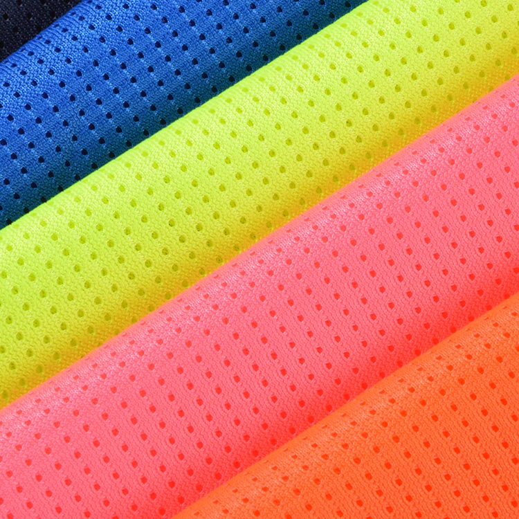 260GSM 1mm hole size polyester sandwich air mesh net fabric for school bag