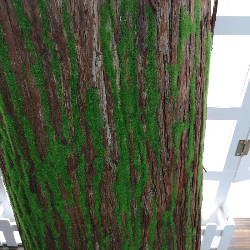 V-3024 Factory Directly High Simulation Artificial Tree Bark With Moss