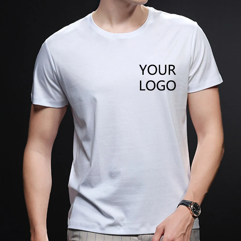 2022 wholesale new design fashion quality cotton loose fit drop shoulder  printing brand blank oversized men embroider t shirt