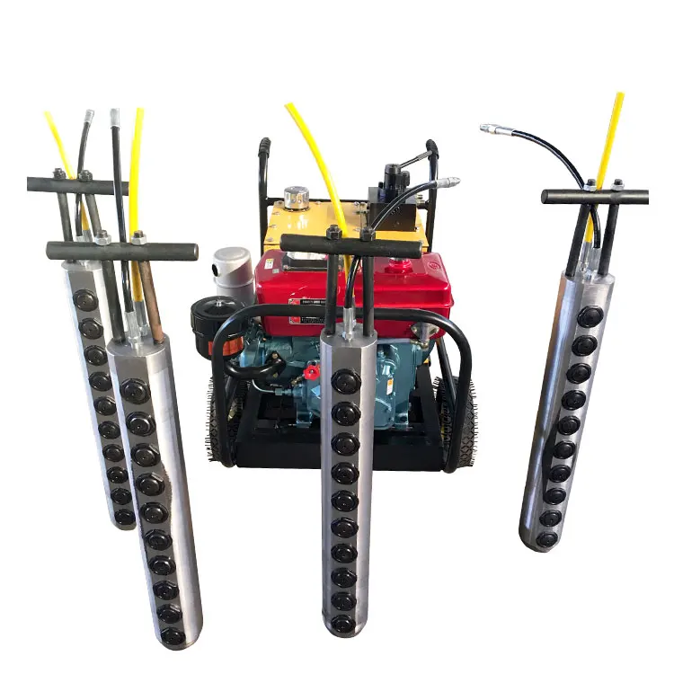 Stone Machine Zm 42 46 Darda Diesel 1 Piece 300 Tons Excavator Mounted Hydraulic Rock Splitter