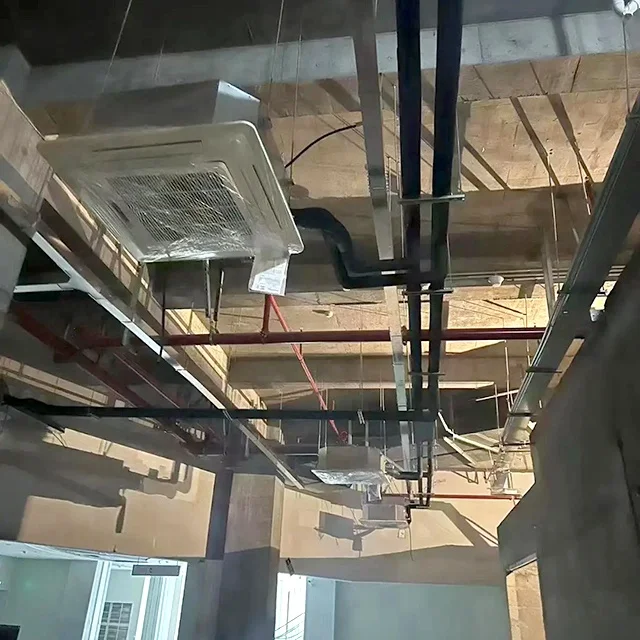 4 Way Cassette Fan Coil Unit FP-34 Commercial Chilled Water Ceiling Cassette Fcu Fan Coil Unit For Project With Chiller