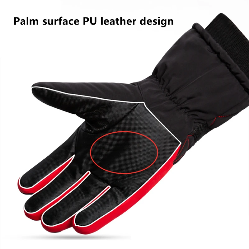 Оптовая продажа, мужские лыжные перчатки, зимние водонепроницаемые перчатки для сноуборда, снега, сенсорных экранов, теплые мотоциклетные перчатки для холодной погоды