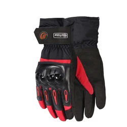 Custom Cycling Waterproof Heated Guantes Touch Screen Bike Racing Gloves