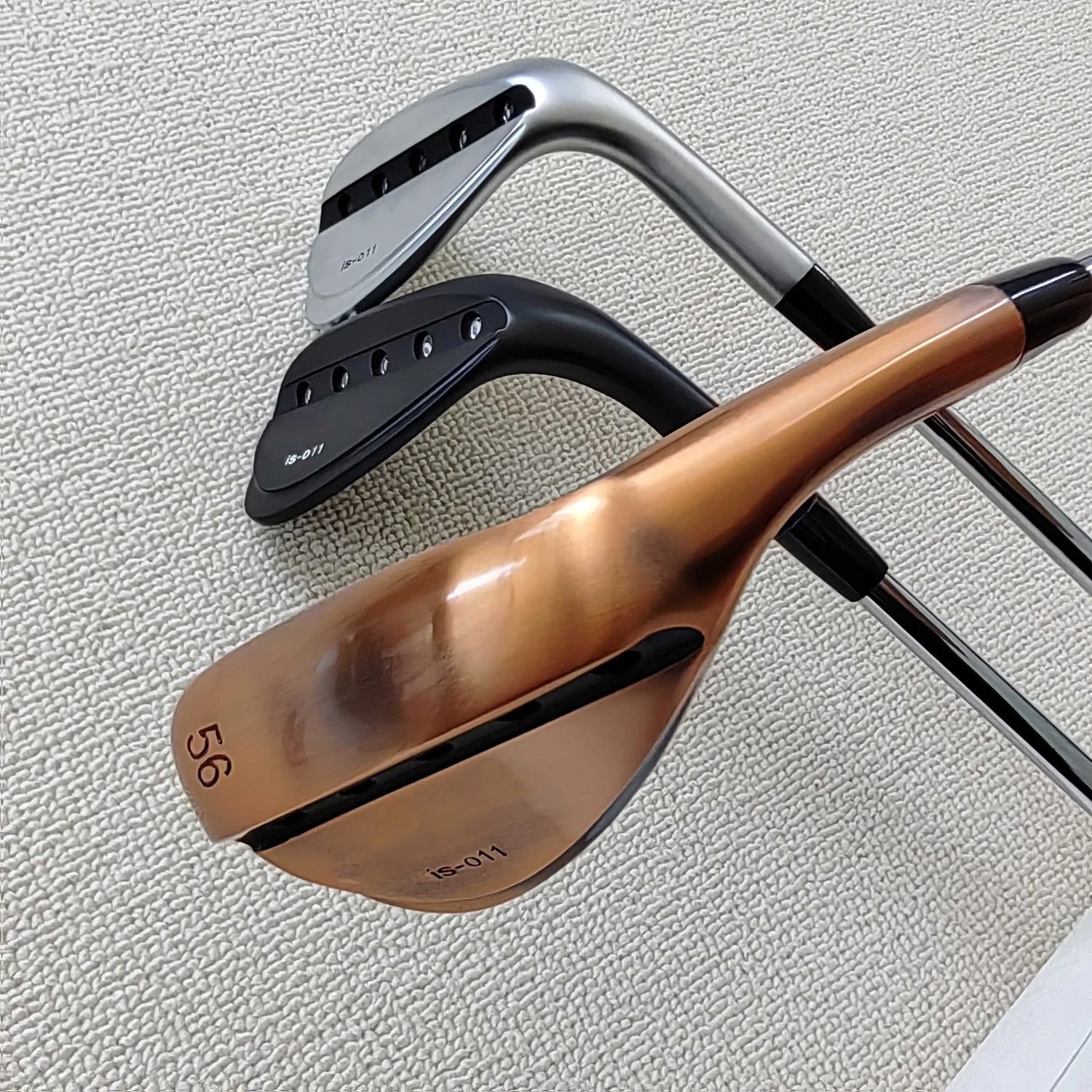 Unique Golf Sand Practice Wedge Custom Logo Stainless Steel CNC Club Chipping Sand Angle Rod Golf Wedges