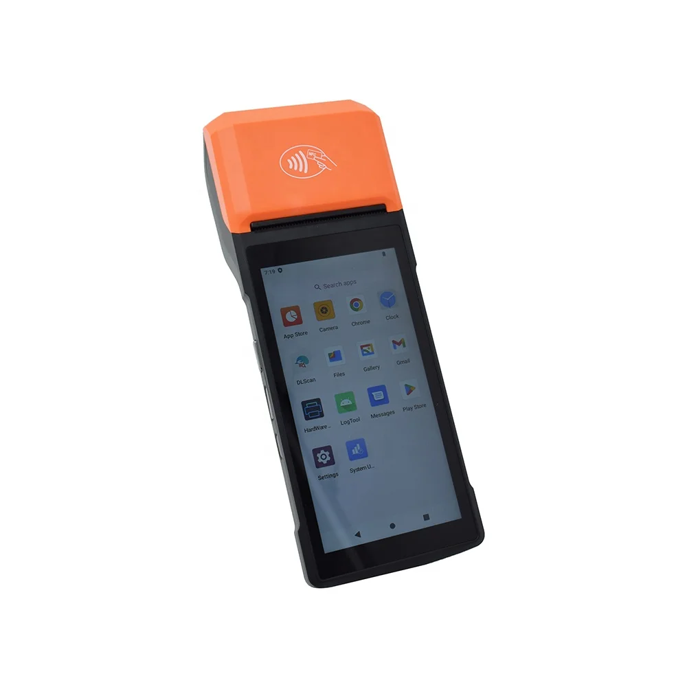 Portable 2+16G Memory 5.5Inch Touch Screen Smart Mobile Terminal Android Pos