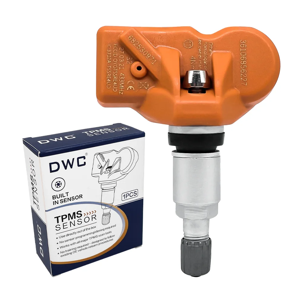 TPMS 433MHz Tire Pressure Monitor Sensor 36106856227 for BMW 5 6 7 X3 X5 Z4 740I 750I 650I 550I 528I 335D 328I 128I ActiveE
