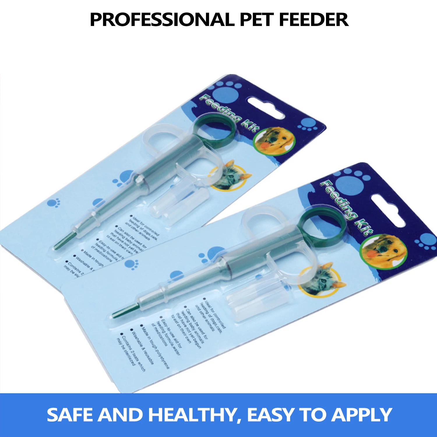 Push-Type Pet Medicine Feeder Pet is Given Medicines Medical Feeding Tool Silicone Pet Tablet Syringe For Cats Dogs
