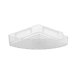 Bathroom corner shelf without punching and traceless sticker storage tripod toilet kitchen finishing rack