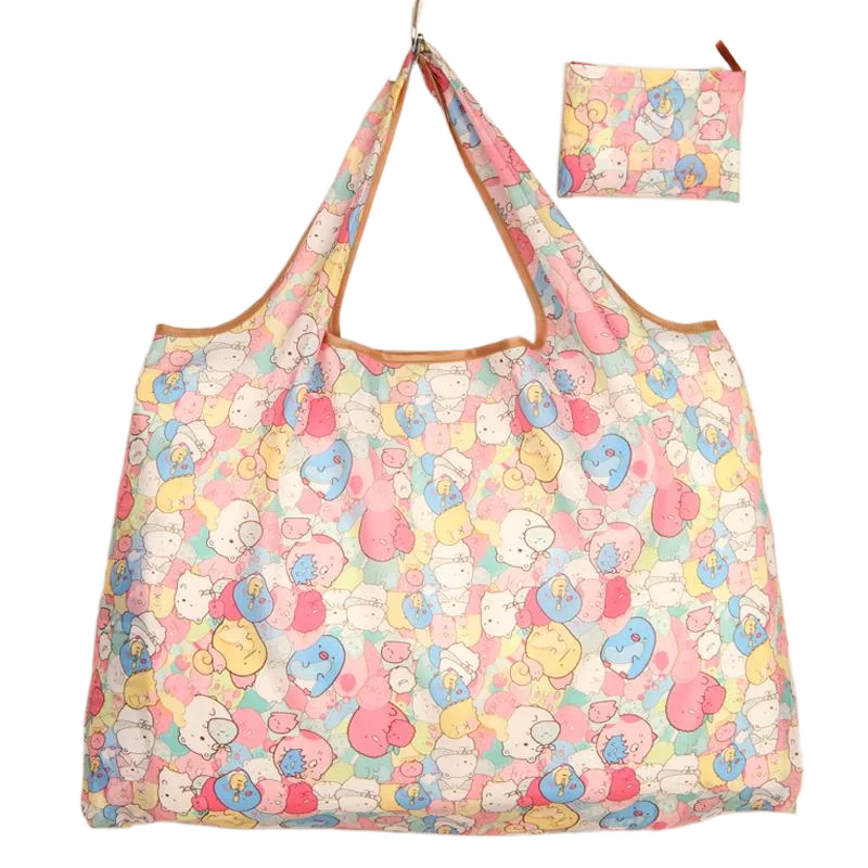 Fashionable Foldable Shopping Bag with Customized Graphics and Low MOQ for Digital Printing in Croatian