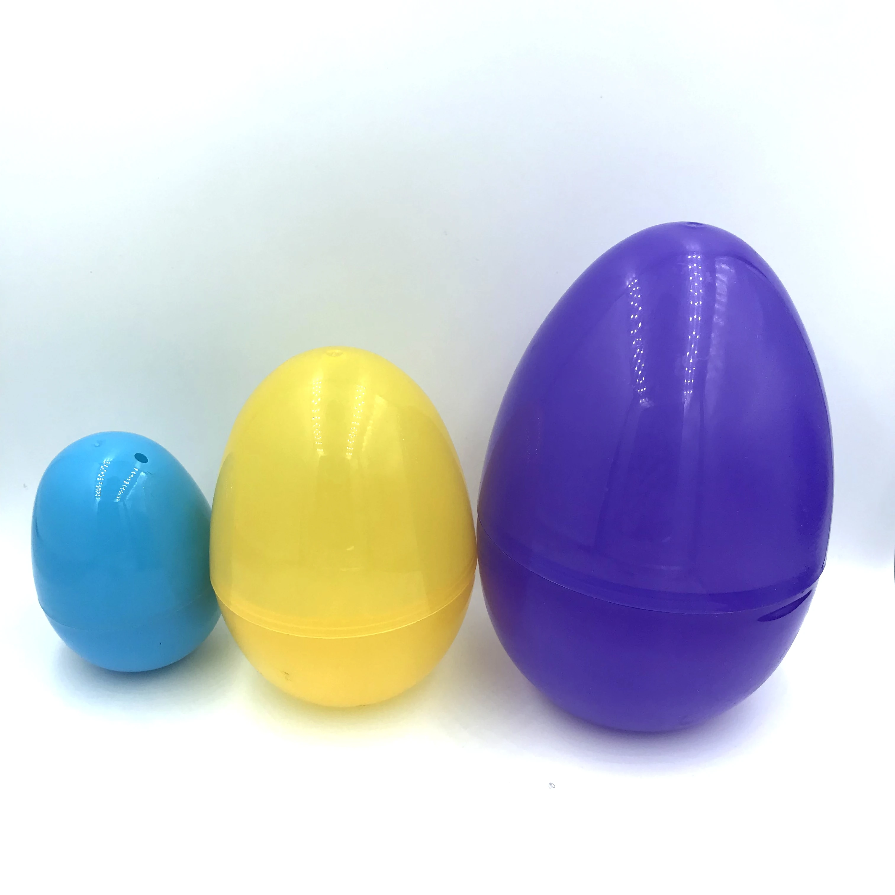 Красочные пластиковые игрушечные яйца-сюрприз для рекламы