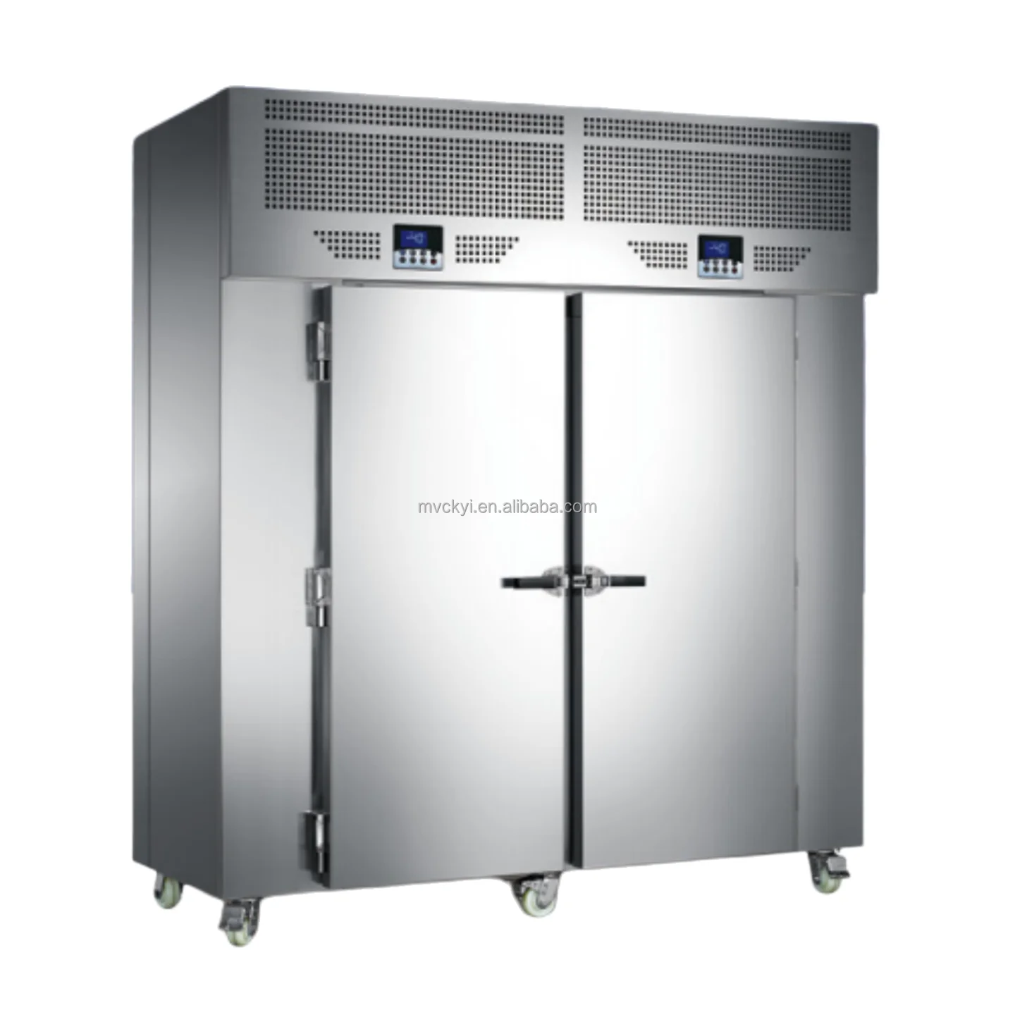 Mvckyi -70 degrees Stainless Steel Baking Tray Freezer Fast Cooling Blast Chiller Freezer