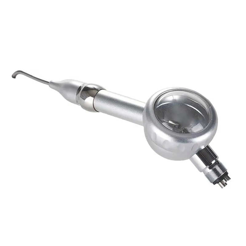 Dental Metal Teeth Polishing Machine Air Prophy Jet/Polisher set/sander gun with stainless steel nozzle 3 Way Gun Syringe