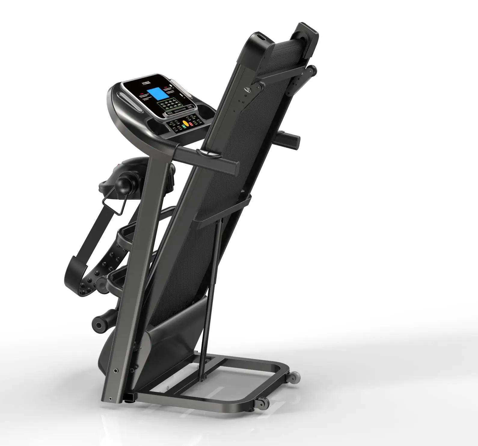 Best Easy Up Home Folding Treadmill Euro Fitness Equipment Incline 2hp With 5-inch LCD Display