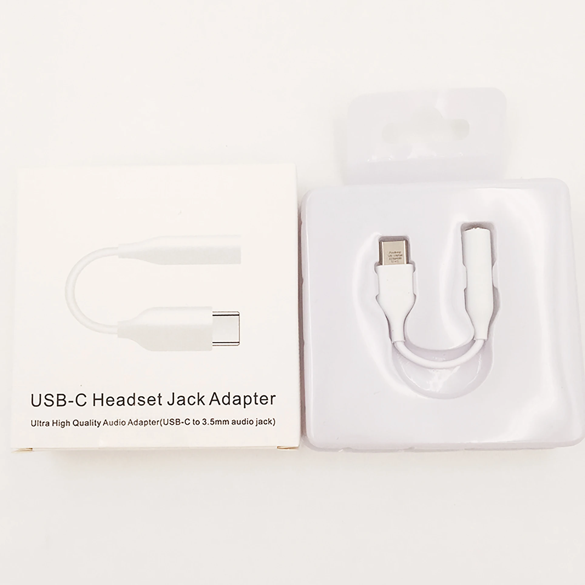 USB-C to 3.5 mm headphone jack adapter for Samsung audio cable connector for Huawei type c aux audio adapter cable for iPhone