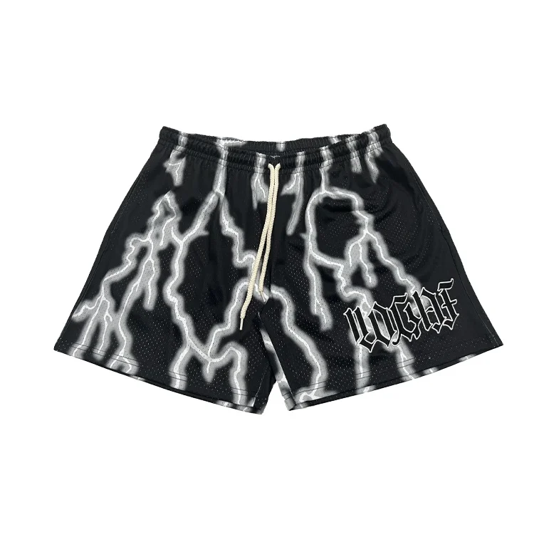 Custom Design Your Own Basketball Shorts 100% Polyester Men Mesh Shorts Beach Casual Swimming Shorts