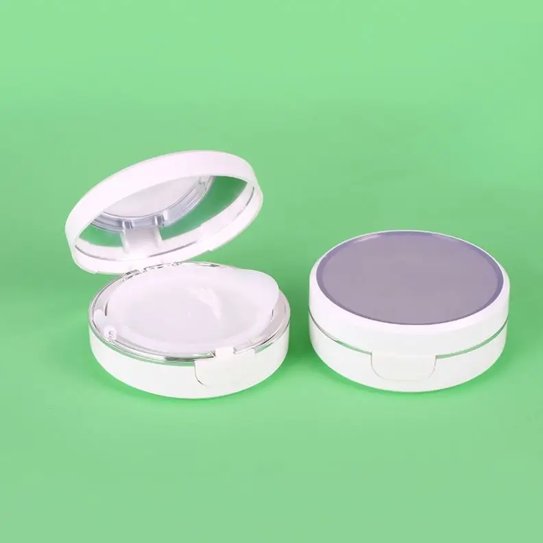 Custom logo cushion foundation case blush empty case air cushion bb cc cream liquid foundation container cosmetic packaging