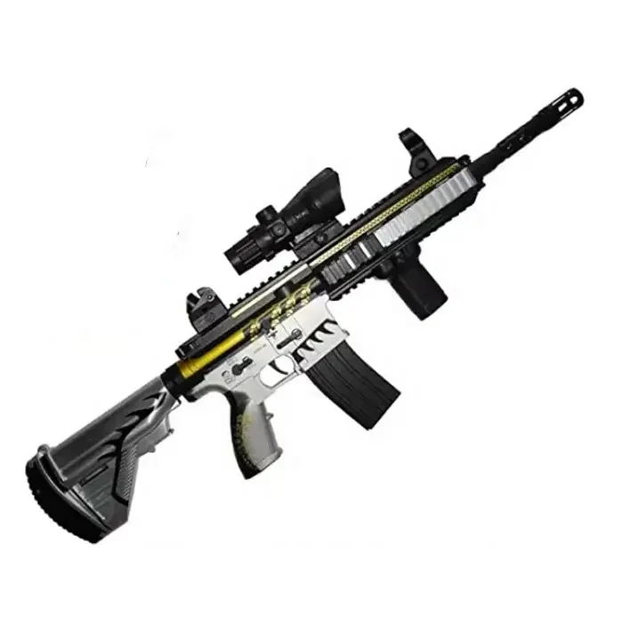 Гель-разбрызгиватель для стрельбы на открытом воздухе M4A1 игрушечный пистолет 7-8 мм мягкий разбрызгиватель пули M416 подарка