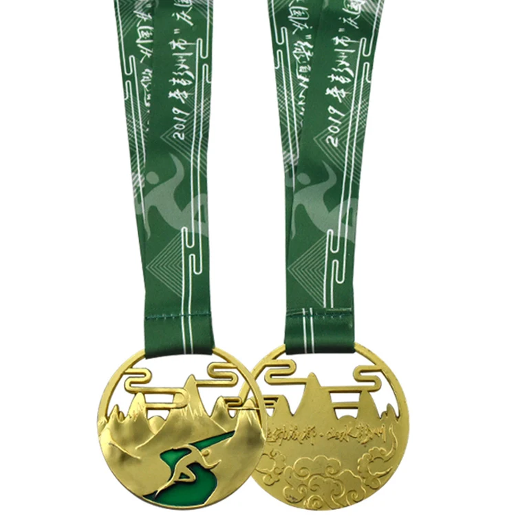 Custom Shape Logo Metal Sport Medal For Wholesales