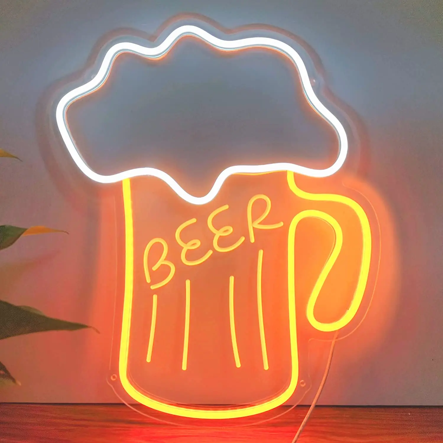 Hot Selling Custom Decorative Lighting Neon Acrylic Logo Sign LED Custom Beer Neon Signs for Bar, Restaurant