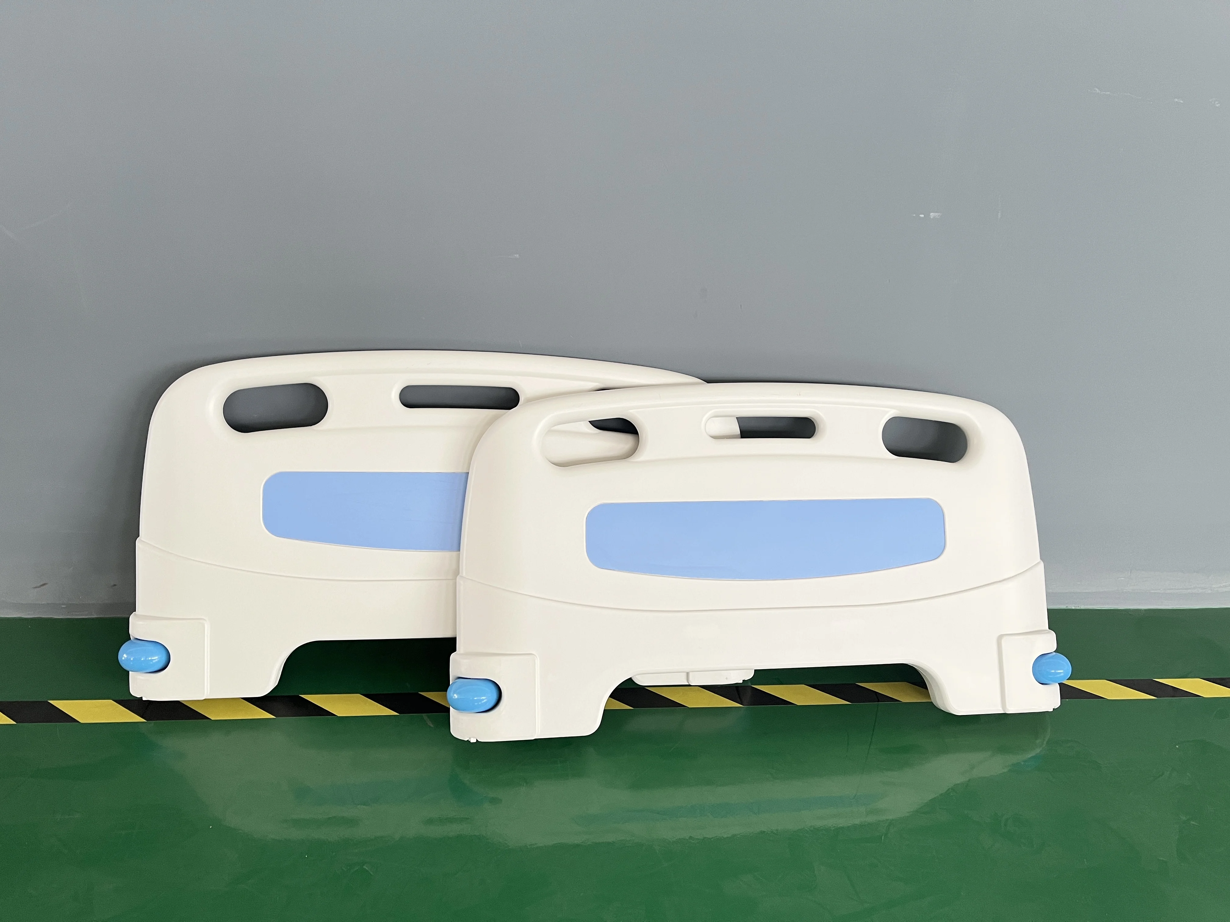 Medical plastic PP head and foot board hospital bed headboard parts accessory